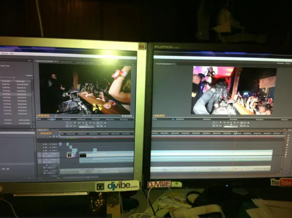 almost done the Skrillex @ Shambhala vid.. comin this week!