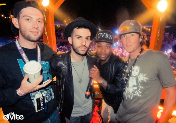 Chillin with @[35521441800:274:A-Trak], @[179909338740:274:Donnis], Robbie Campbell (SOUP), at @[100057543876331:2048:The Pagoda Stage] -  @[9633698820:274:Shambhala Music Festival]