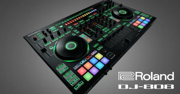 Serato and Roland U.S. announce the first DJ controller from Roland, the DJ-808