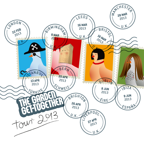The Garden Get Together Tour - logo