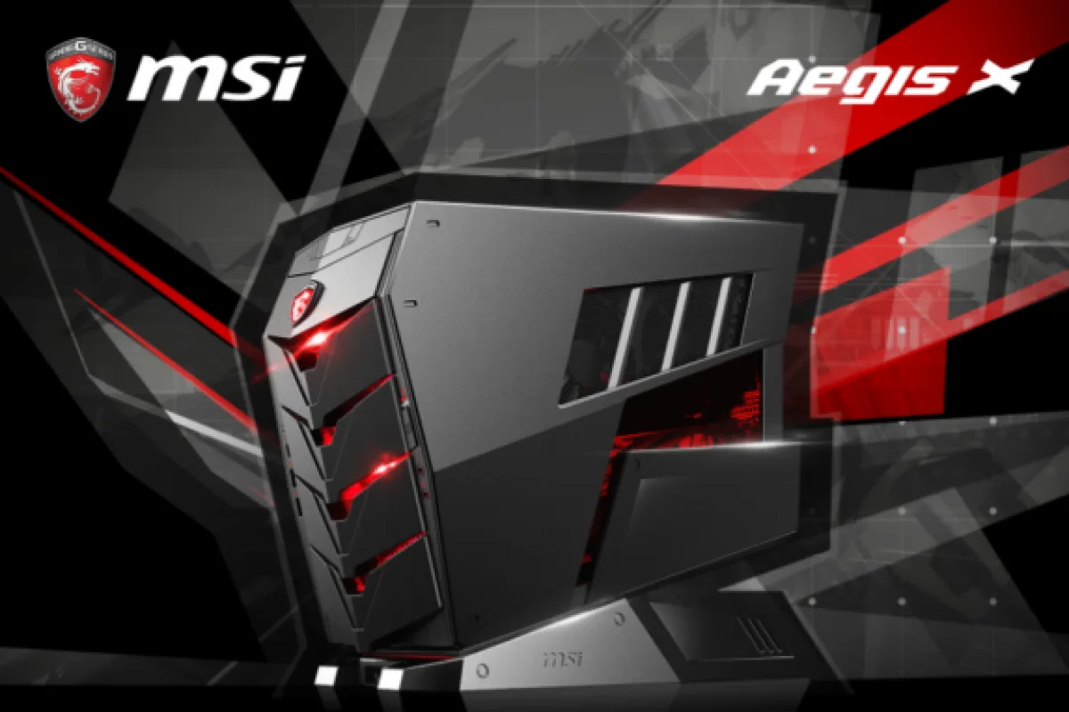 MSI AEGIS, the World’s Fiercest Mobile Gaming Barebone PC Series Now Available