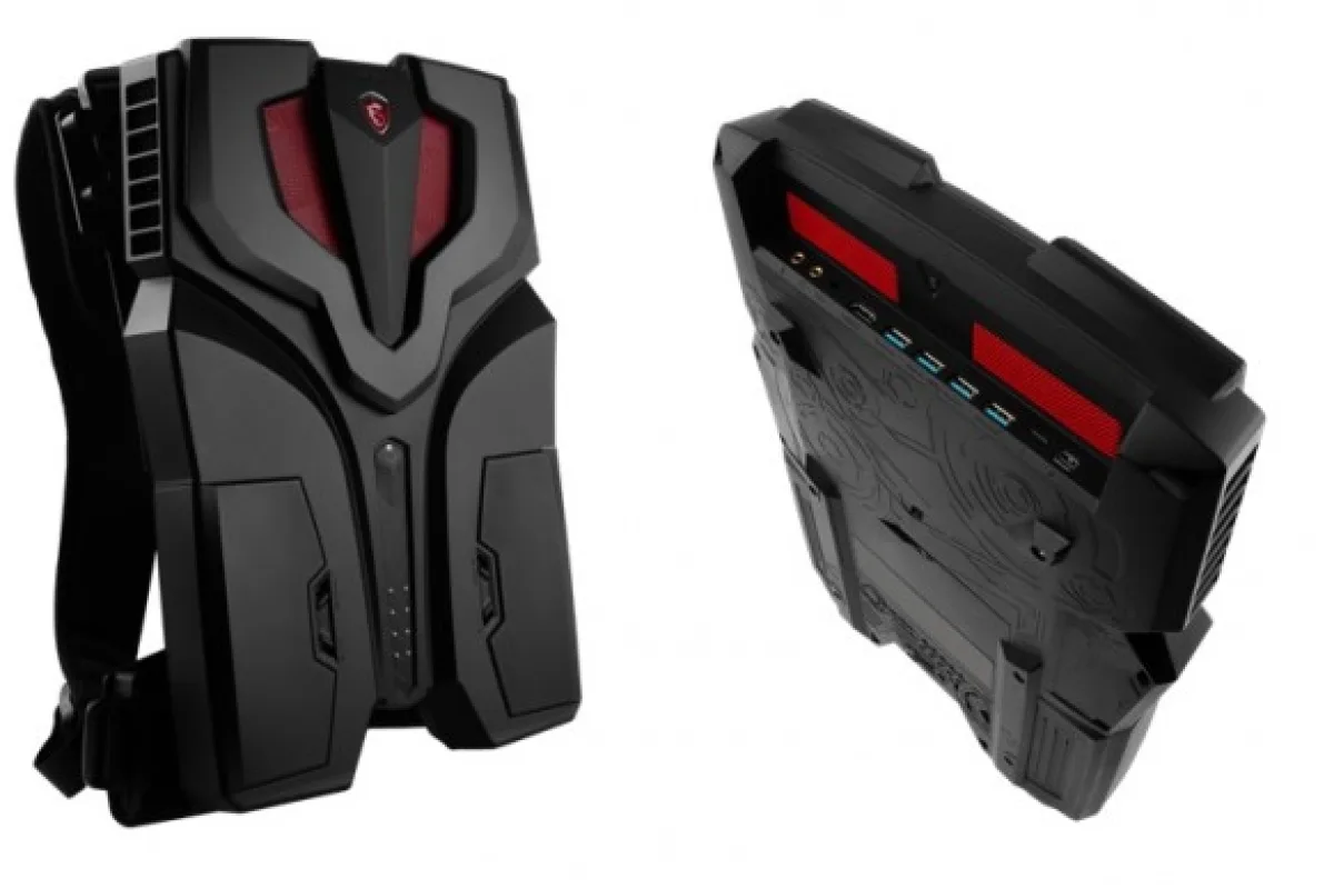 MSI VR One, the Lightest Futuristic VR Backpack Debut in TGS 2016