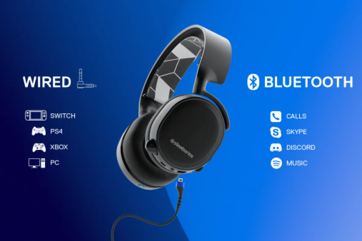 SteelSeries Announces New Arctis 3 Bluetooth Headset for Simultaneous Audio – Wired for Gaming and Bluetooth Connections for Everything Else