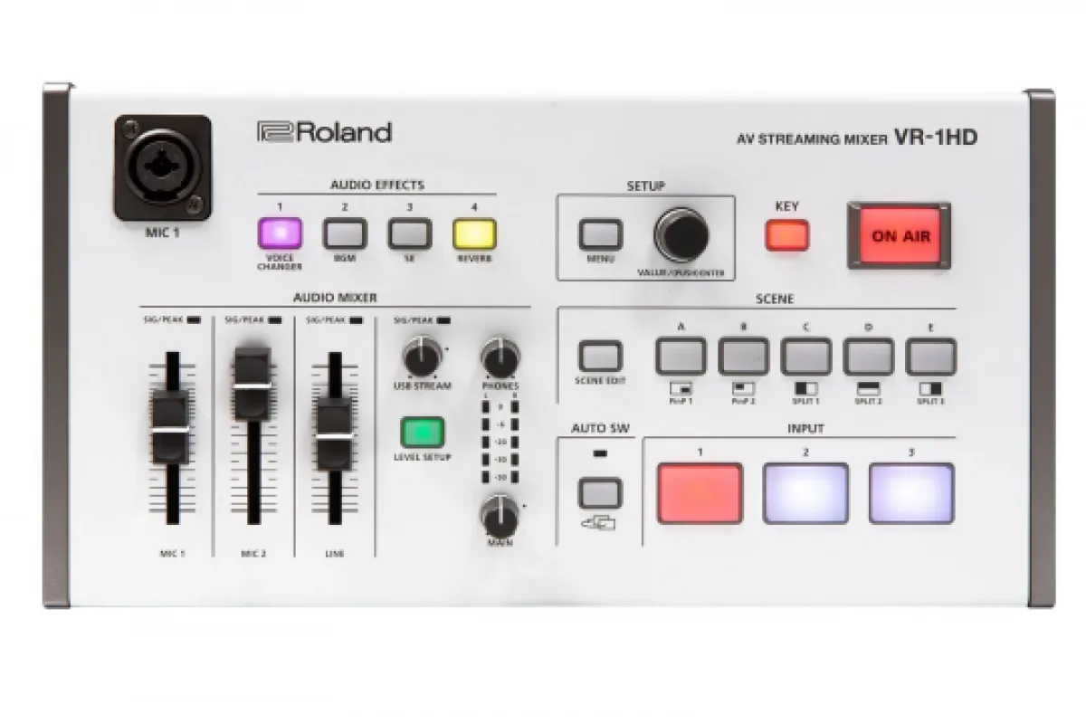 Roland’s New VR-1HD Makes It Easier Than Ever Before For Gamers To Broadcast Live
