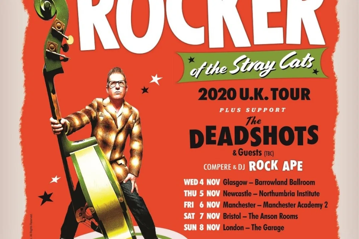 LEE ROCKER Announces 2020 U.K. Tour Dates + New Single “DOG HOUSE SHUFFLE” Out 10/30