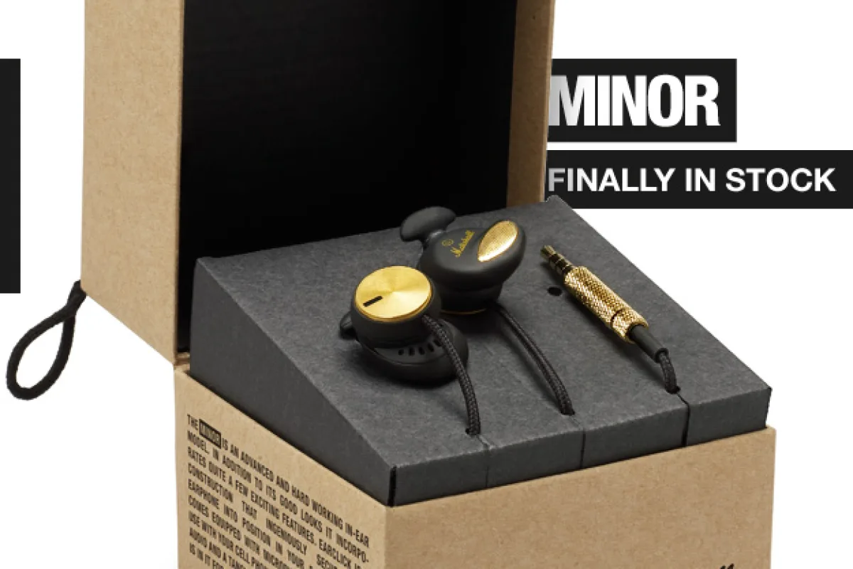 THE NEW MARSHALL MINOR - FIRST LOOK!!
