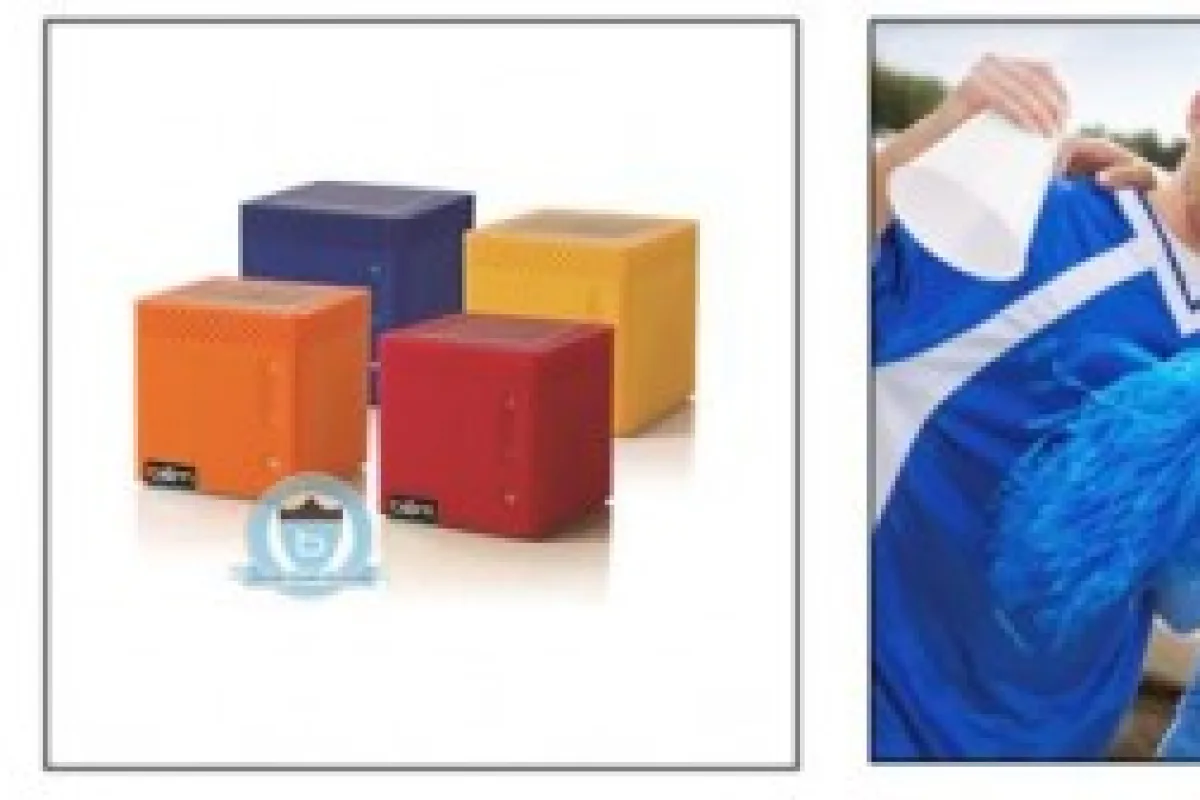 Show Off Your School Spirit with the bem wireless mobile speaker in College Colors, a Portable, Wireless Speaker Packed with Power and Pride