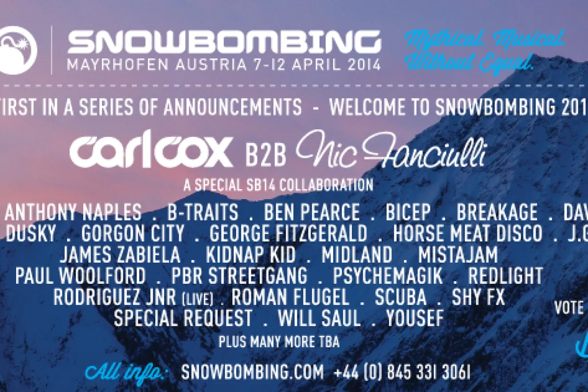 Snowbombing 2014 – First Acts Announced!